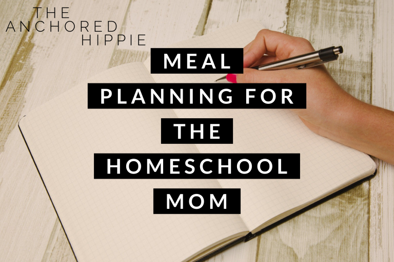 Meal Planning for the Homeschool Mom