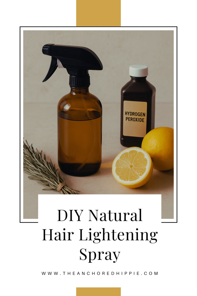 Natural Hair Lightening Spray for Nostalgic Sun-Kissed Summer Hair